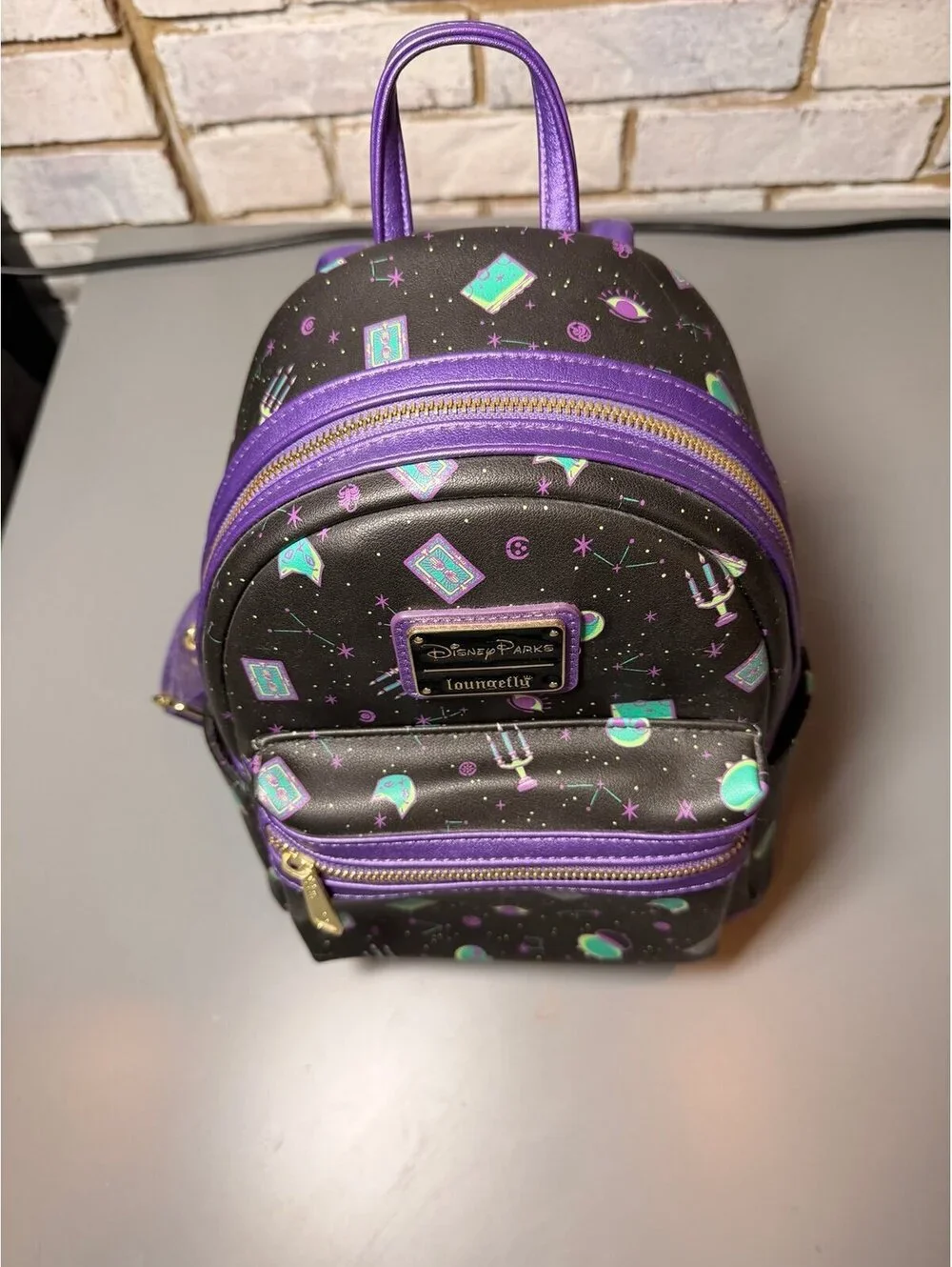 Loungefly Disney Hocus Pocus Mini Backpack Spellbook Print
